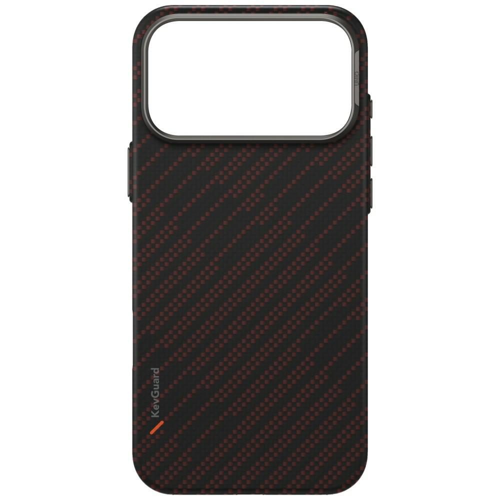 203927_5 Uniq Keva EDGE Magclick Charging Case for iPhone 17 Pro Max - Orangeeng