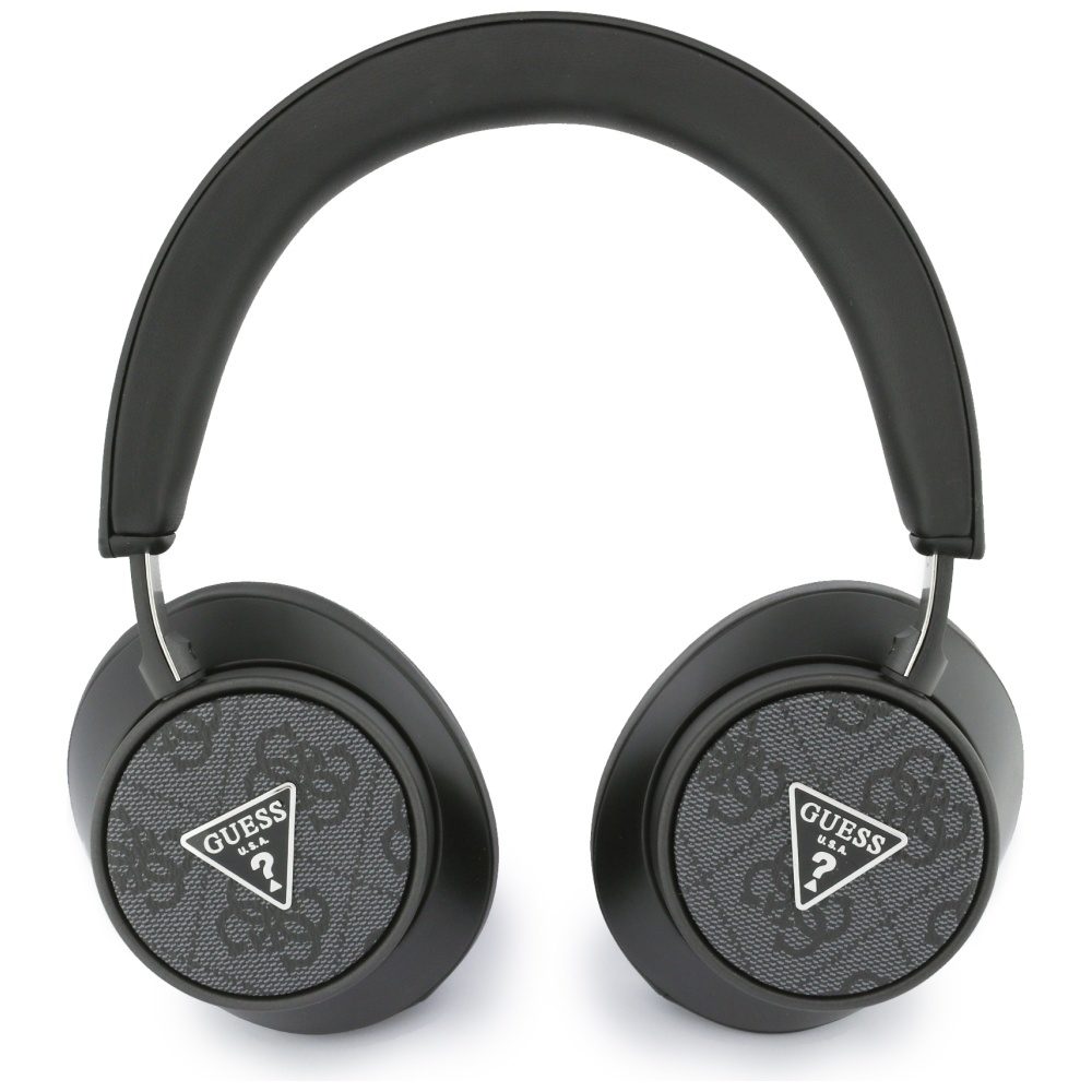 Guess 4G Triangle Logo Bluetooth Over-Ear Headphones - Blackeng