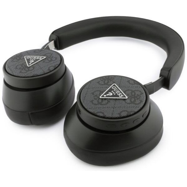 Guess 4G Triangle Logo Bluetooth Over-Ear Headphones - Blackeng