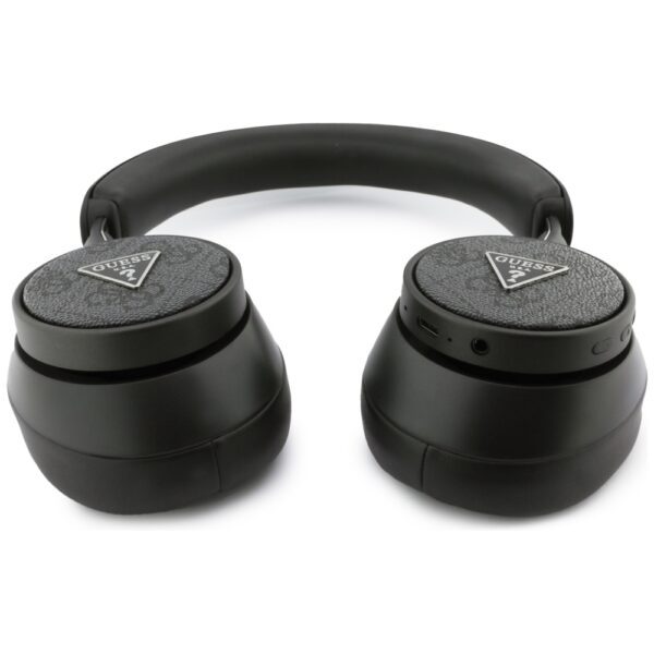 Guess 4G Triangle Logo Bluetooth Over-Ear Headphones - Blackeng