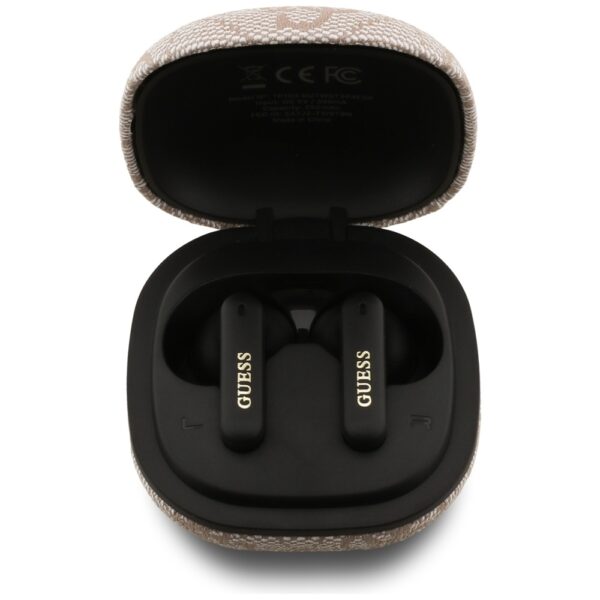 Guess 4G Classic Metal Logo TWS ENC Headphones - Pinkeng