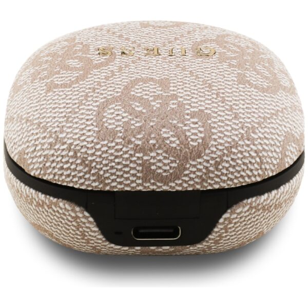 Guess 4G Classic Metal Logo TWS ENC Headphones - Pinkeng