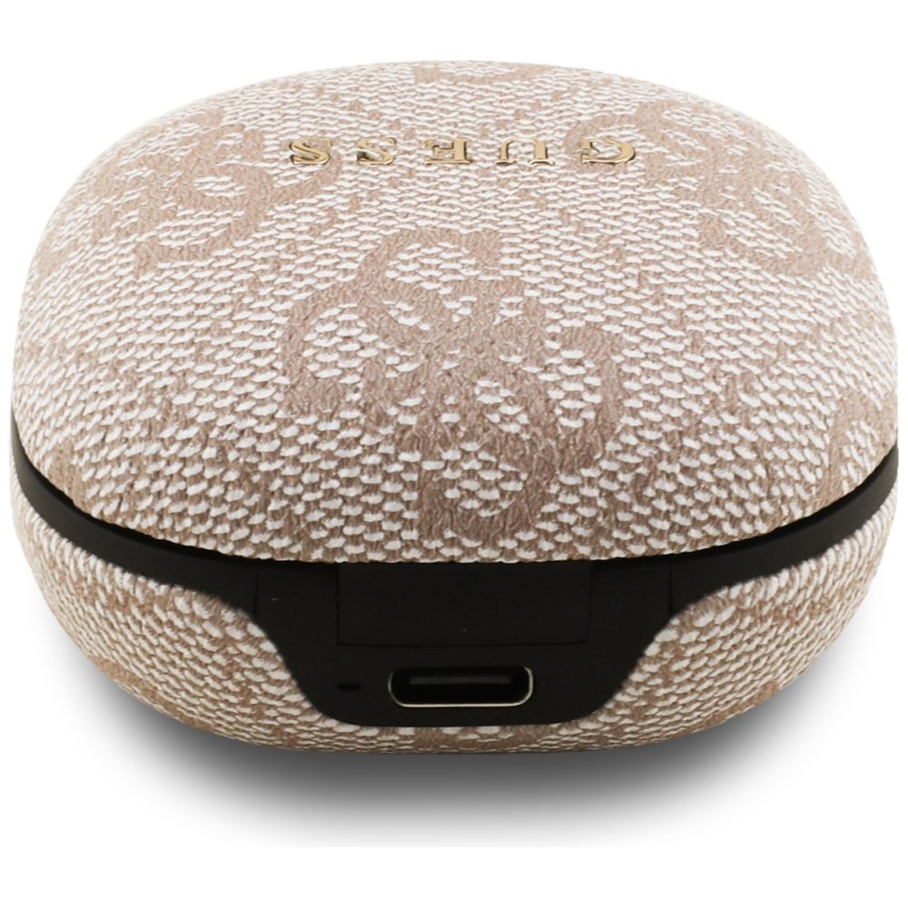 Guess 4G Classic Metal Logo TWS ENC Headphones - Pinkeng