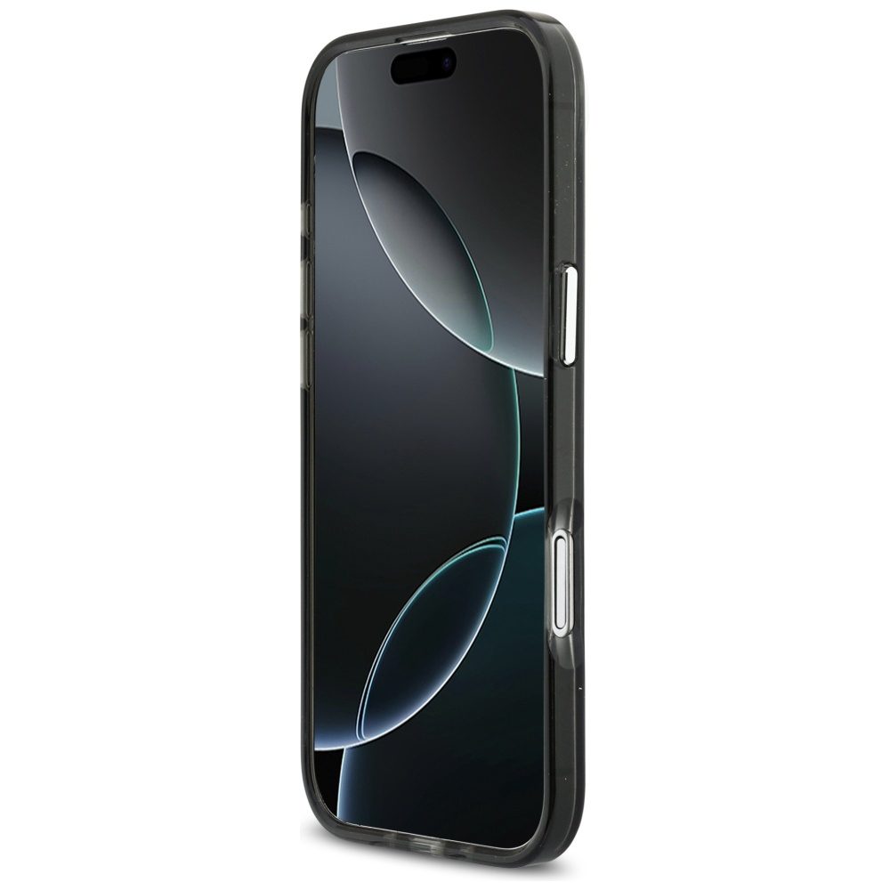 Karl Lagerfeld IML Choupette Head Logo MagSafe iPhone Air Case - Blackeng