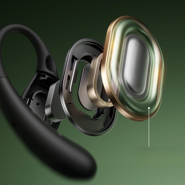 Baseus Eli Sport 2 OWS Bluetooth 6.0 ENC Wireless Headphones - Blackeng