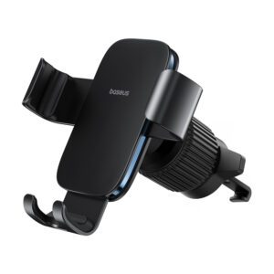 Baseus Metal Age 3 Car Phone Holder, Gravity, for Air Vent - Blackeng
