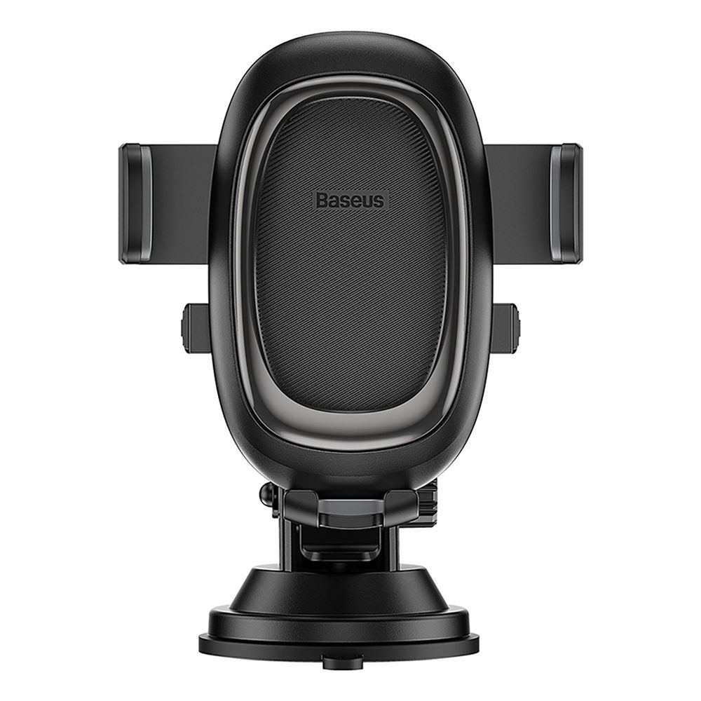 Baseus UltraControl Pro Clamp-on Car Holder with Suction Cup/Hook for Air Vent - Blackeng