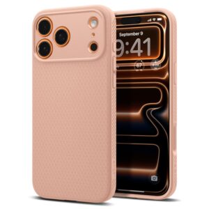 Spigen Liquid Air Case for iPhone 17 Pro Max - Titanium Pinkeng