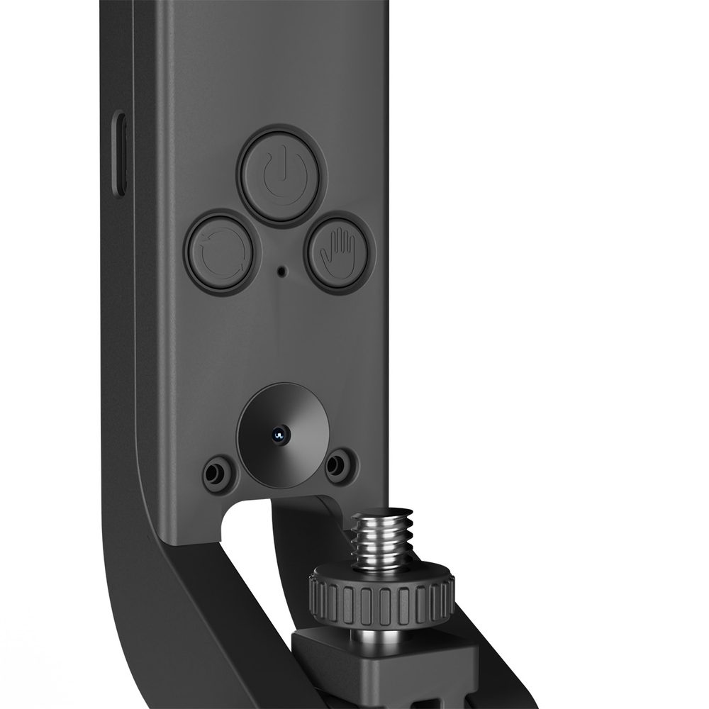 204287_18 Wozinsky WST-360YS Selfie Stick with Tripod Function with 360° AI Auto Face Tracking Gesture Control - Blackeng