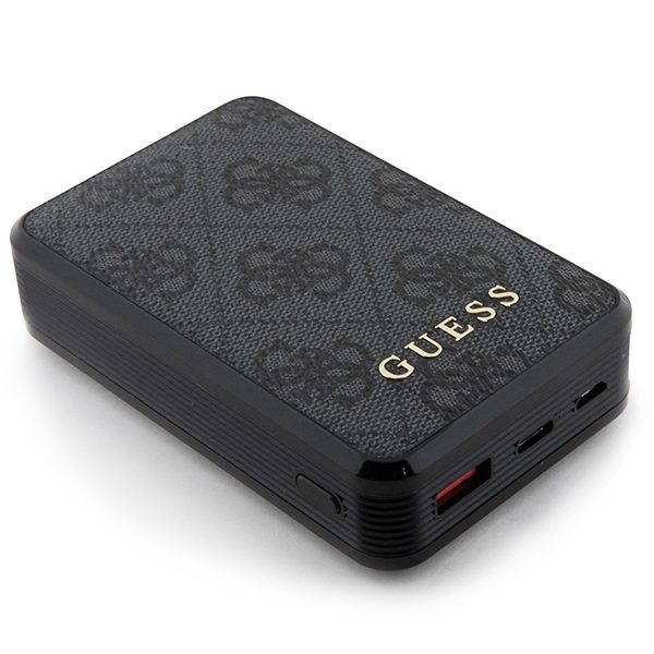 Guess power bank 10000mAh 18W GUPB10DP4GEGK black PU Leather