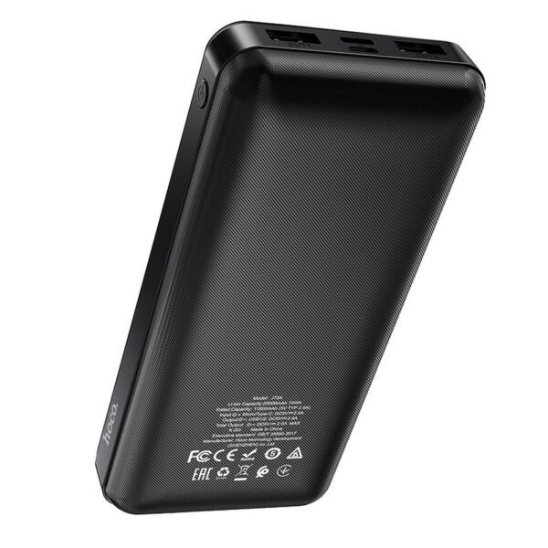 Powerbank Hoco 20000 mAh 2A J72A black