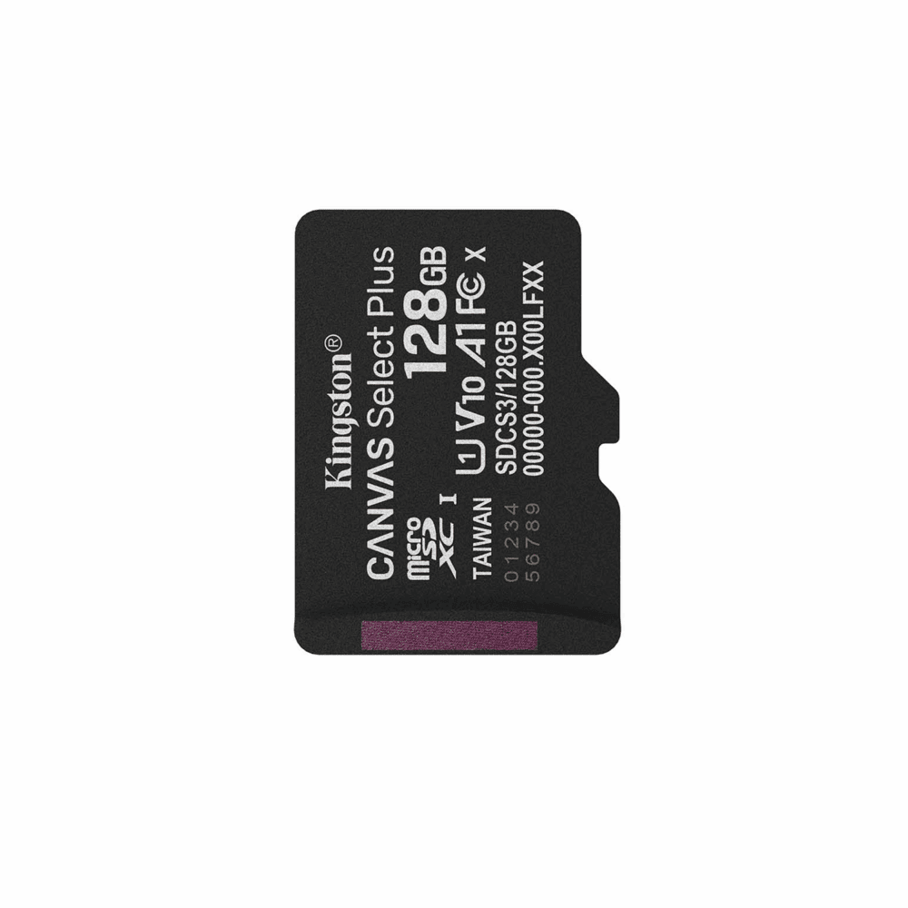Kingston memory card microSD 128GB Canvas Select+ G3 150MB/s