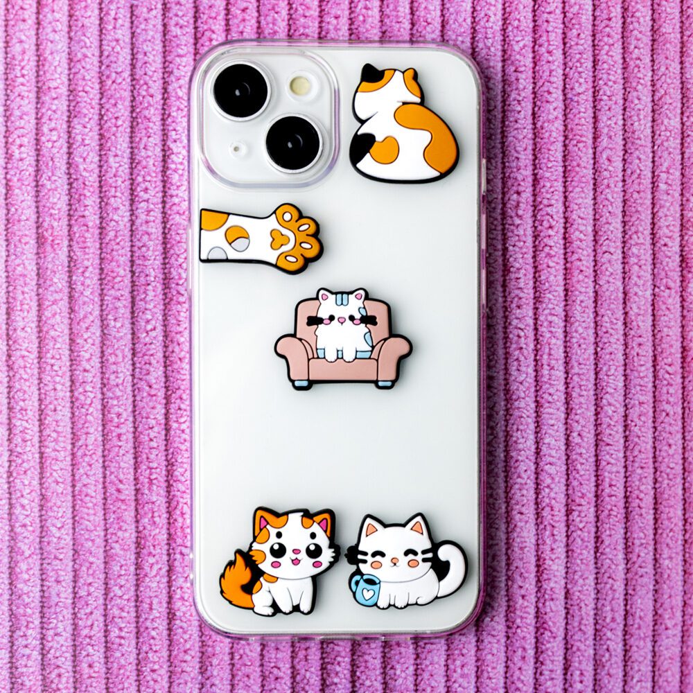3D Sticker Cat 5pcs set