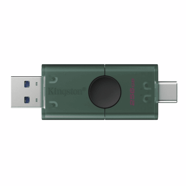 Kingston pendrive 256GB USB-A + USB-C 3.2 Gen 1 DataTraveler DuoG2