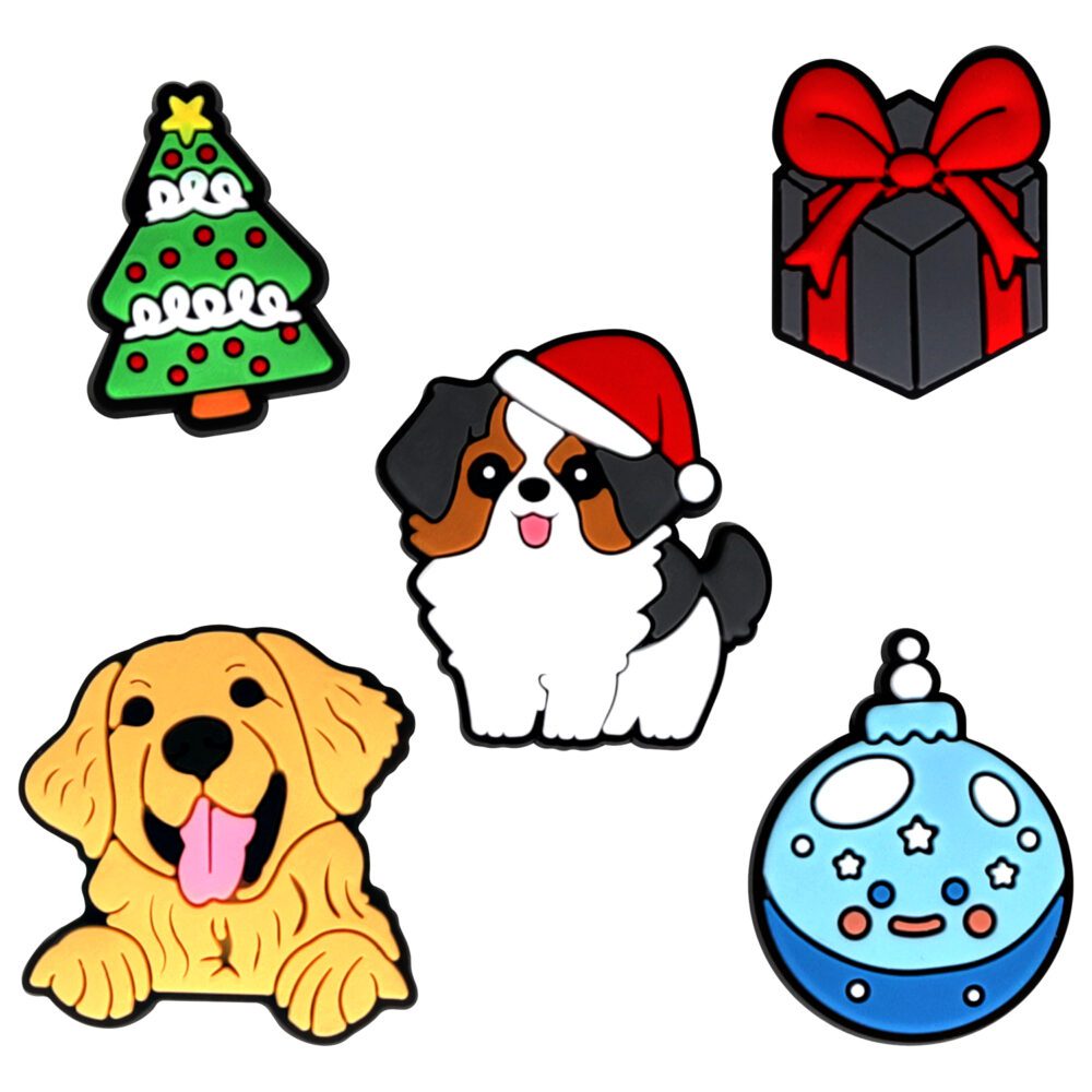 3D Sticker Christmas 5pcs set
