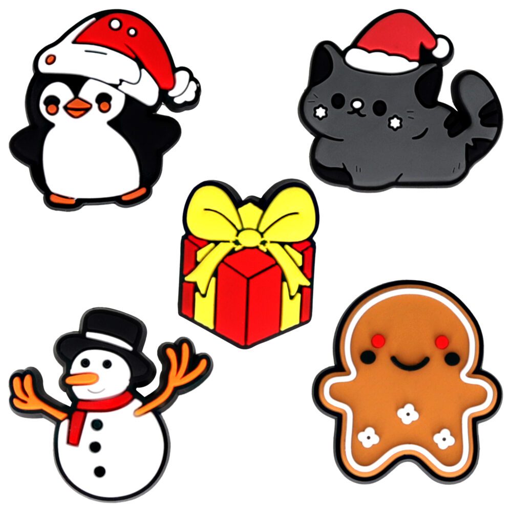 3D Sticker Snowman 5pcs set