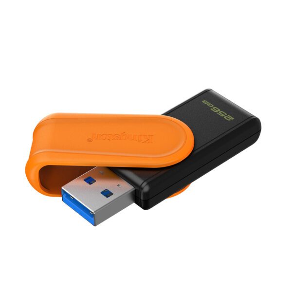 Kingston pendrive 256GB Portable USB 3.2 Gen 1 DataTraveler Exodia S (Black/Orange)