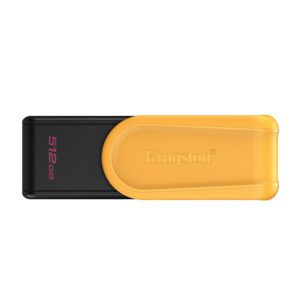 Kingston pendrive 512GB Portable USB 3.2 Gen 1 DataTraveler Exodia S (Black/Yellow)