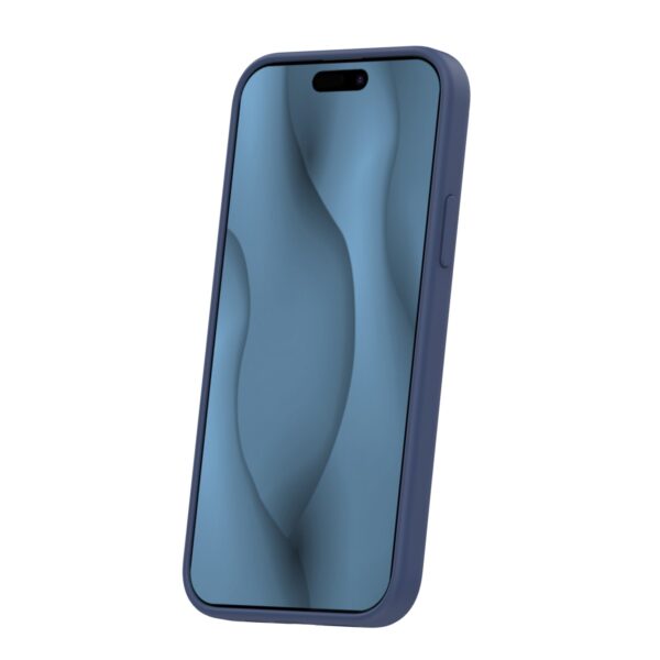 Silicone Thin Mag case for iPhone 12 / 12 Pro 6,1" dark blue