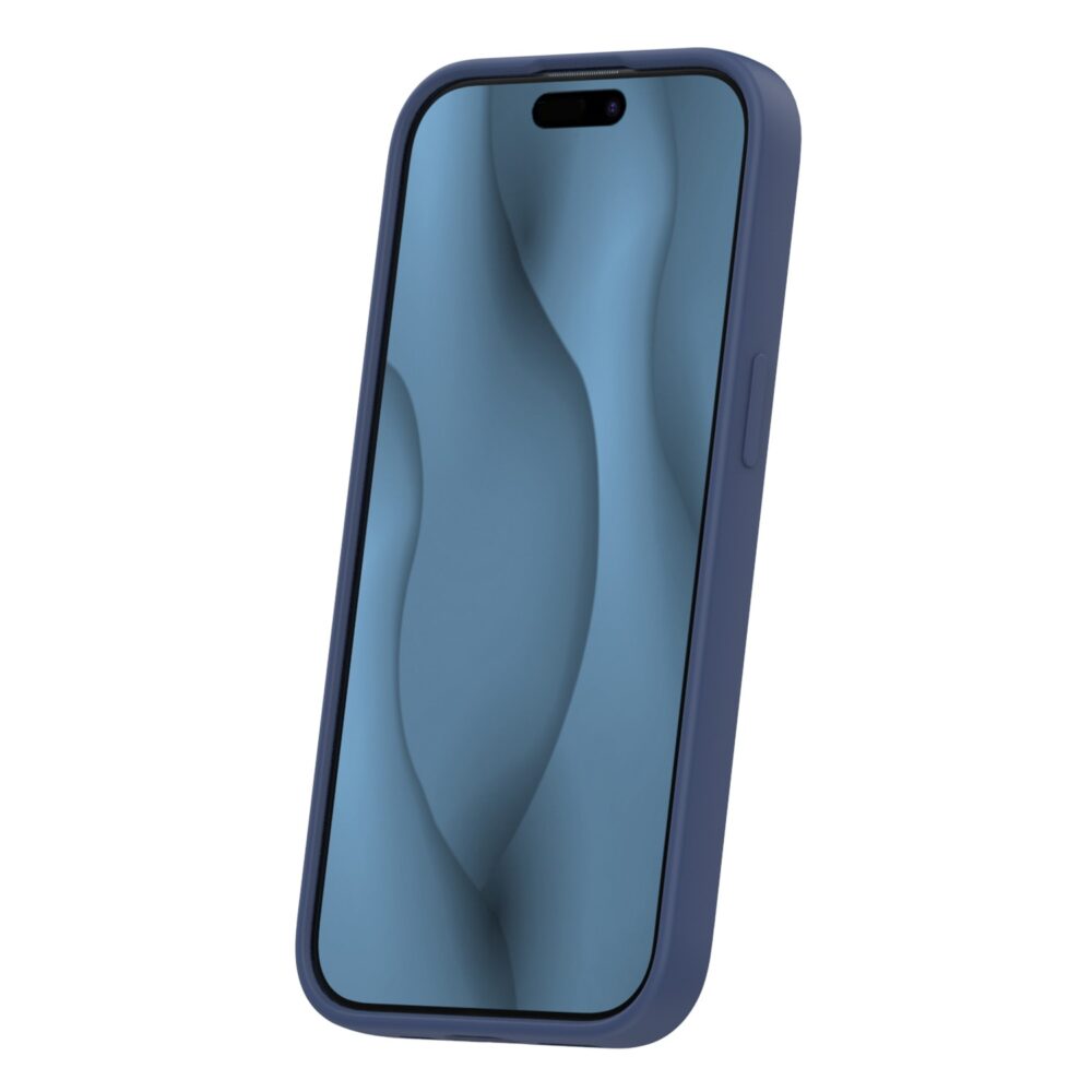 Silicone Thin Mag case for iPhone 13 6,1" dark blue