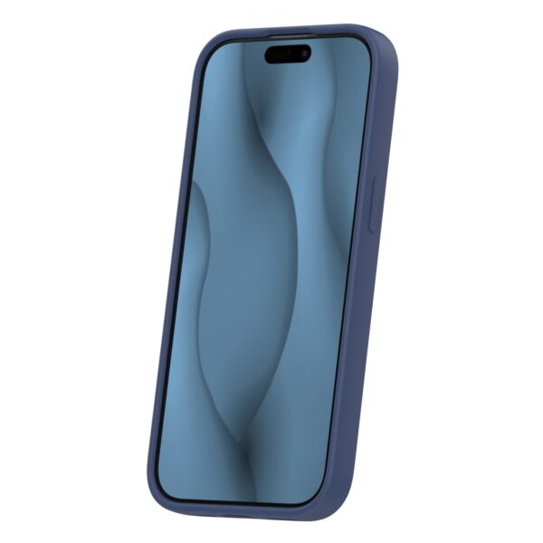Silicone Thin Mag case for iPhone 14 6,1" dark blue