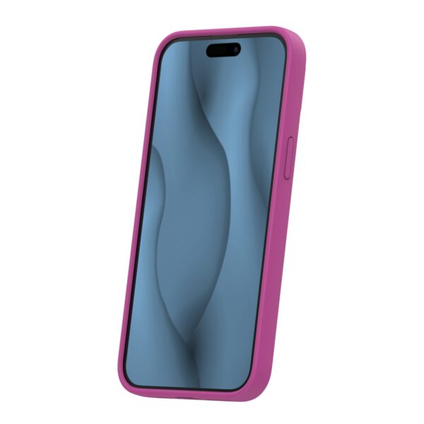 Silicone Thin Mag case for iPhone 16 Pro Max 6,9" fuschia