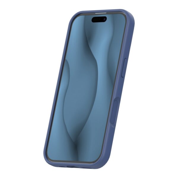 Silicone Thin Mag case for iPhone 17 6,3" dark blue