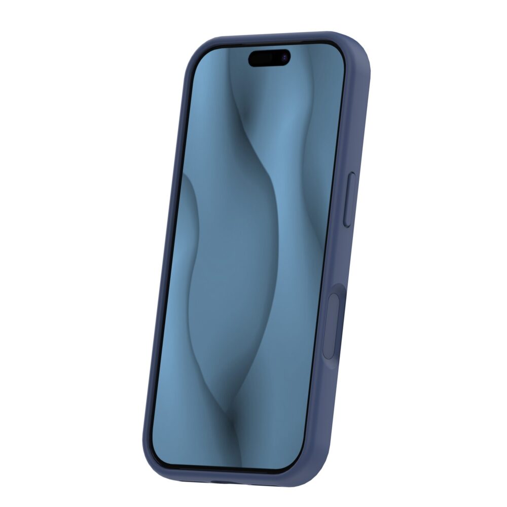 Silicone Thin Mag case for iPhone 17 Pro 6,3" dark blue