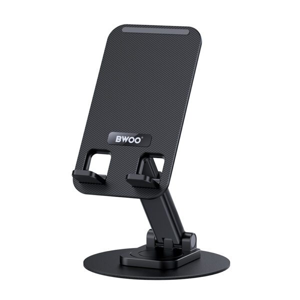 BWOO rotating desktop phone holder ZJ132 black