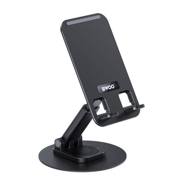 BWOO rotating desktop phone holder ZJ132 black