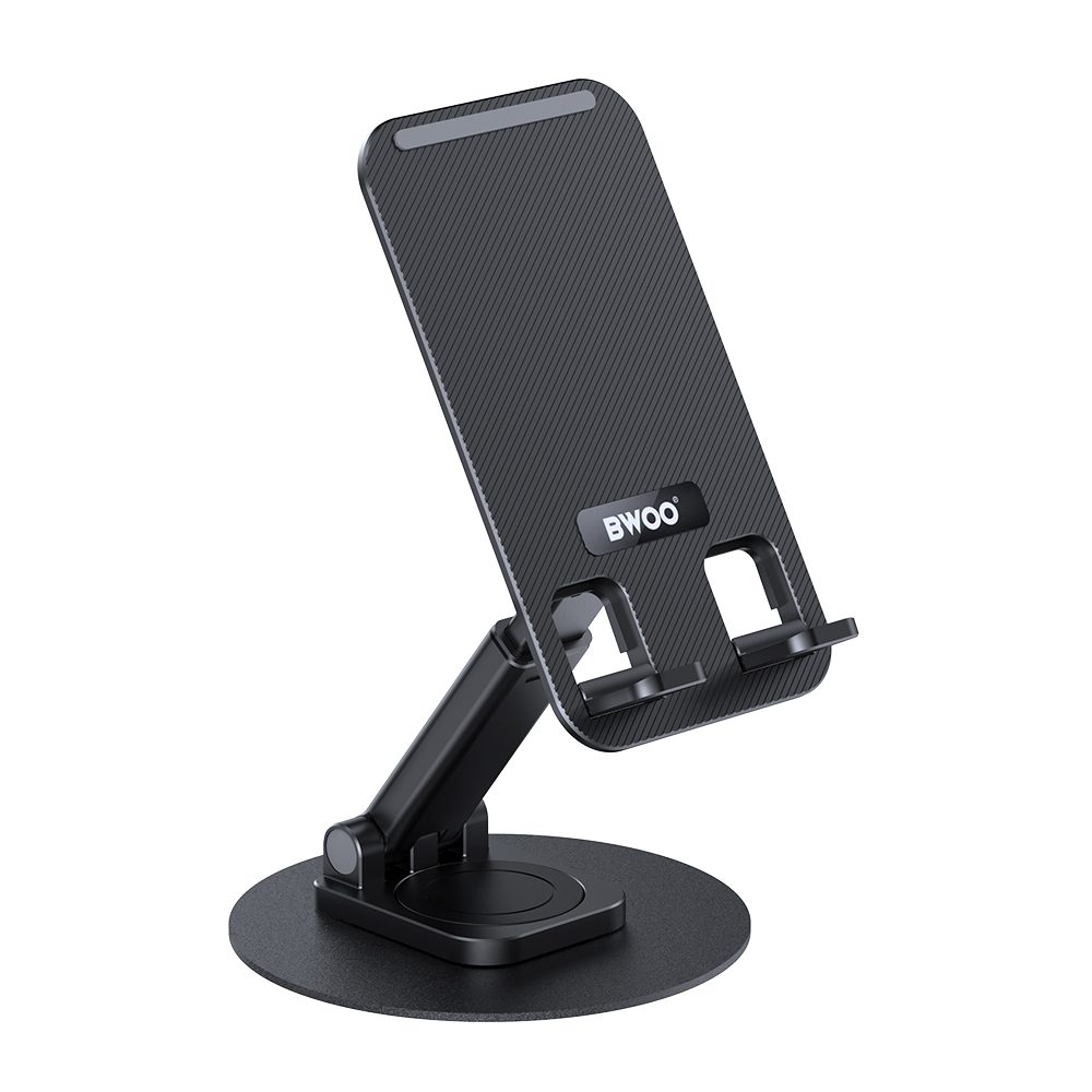 BWOO rotating desktop phone holder ZJ132 black