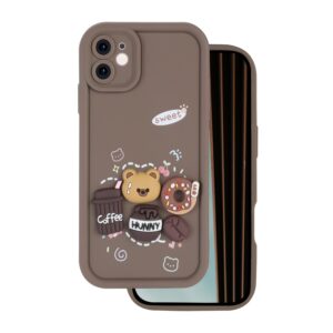 Ultra Trendy 3D case for iPhone 11 Coffee
