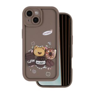Ultra Trendy 3D case for iPhone 13 6,1" Coffee