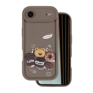 Ultra Trendy 3D case for iPhone 17 Air 6,6" Coffee