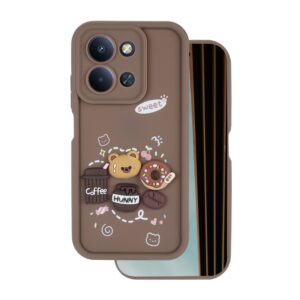 Ultra Trendy 3D case for Xiaomi Redmi 15C 4G EU / 15C 5G EU (173.16 x 81.06 x 8.2 mm) Coffee