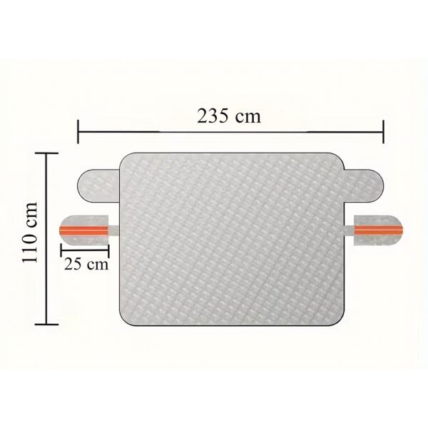 LTC Anti-frost windshield and mirror cover 235cm