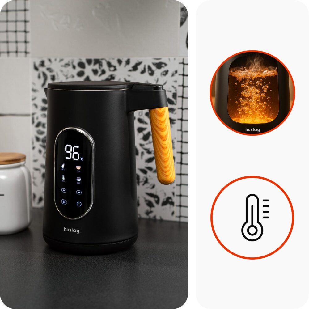 Huslog Kettle with touch panel HUS1049