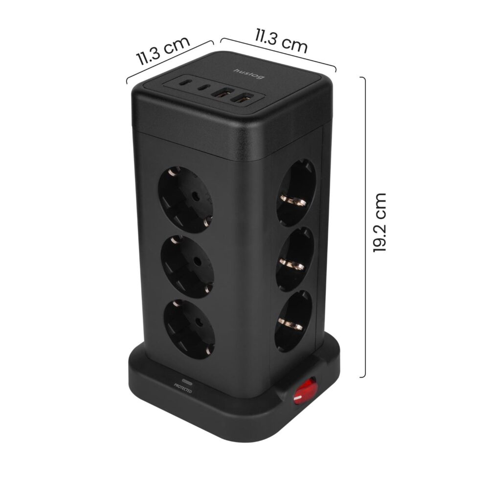Huslog Vertical power strip