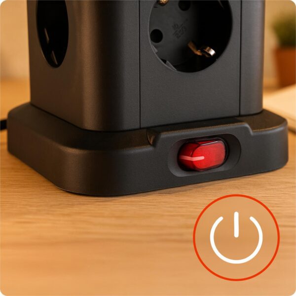 Huslog Vertical power strip