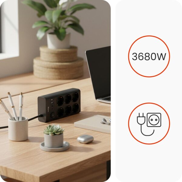 483101_oryg Huslog Flat power strip