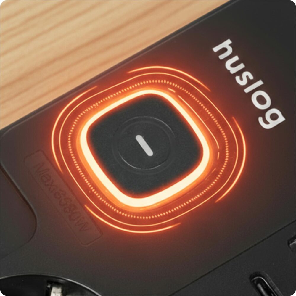 483110_oryg Huslog Power strip with 5 switches