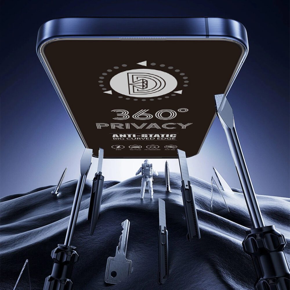 Tempered glass Privacy 360 for iPhone 13 / 13 Pro / 14 / 16e