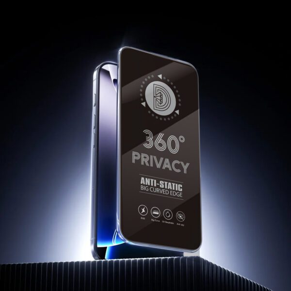 Tempered glass Privacy 360 for iPhone 13 / 13 Pro / 14 / 16e