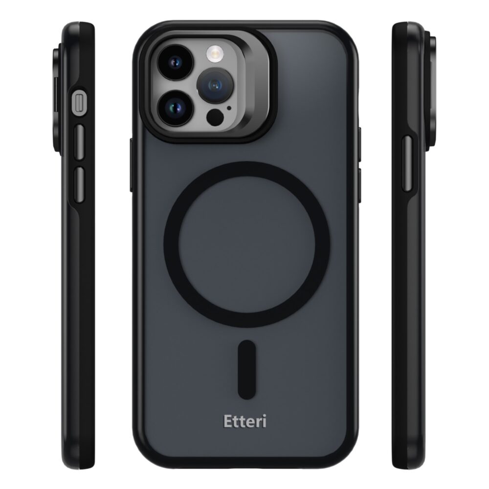 Etteri Morning Fog case for iPhone 12 / 12 Pro 6,1'' black