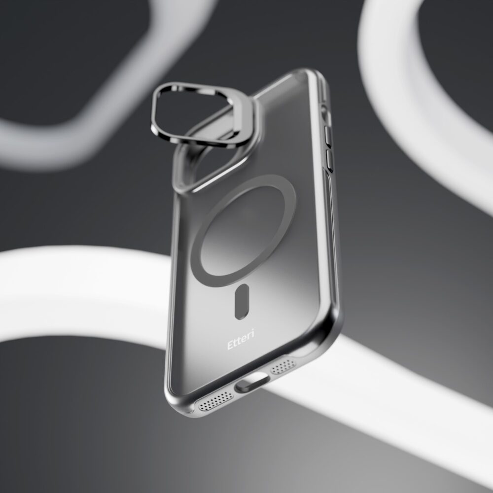 Etteri Morning Fog case for iPhone 13 6,1" black