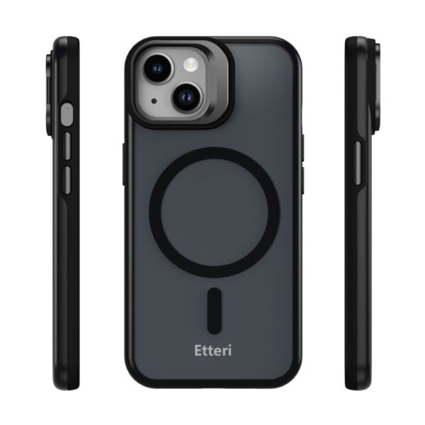 Etteri Morning Fog case for iPhone 15 6,1" black
