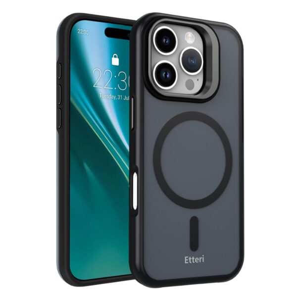 Etteri Morning Fog case for iPhone 16 Pro 6,3" black