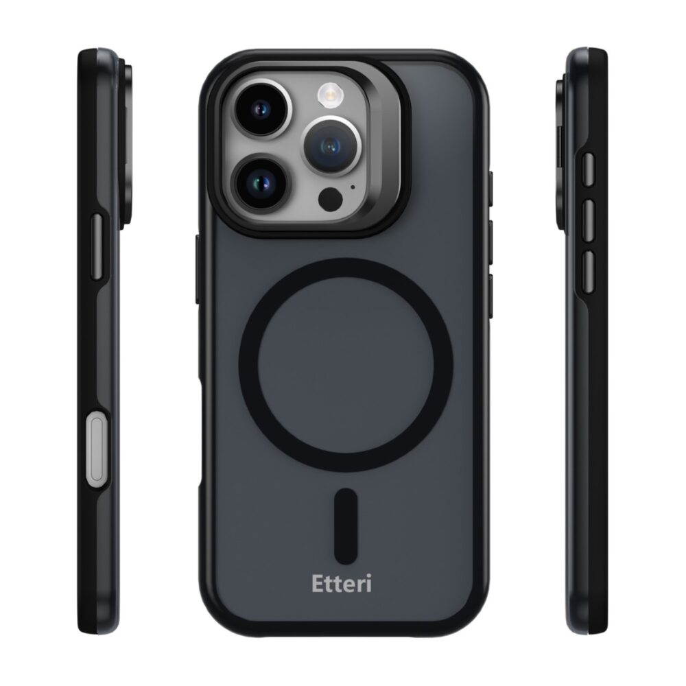 Etteri Morning Fog case for iPhone 16 Pro 6,3" black