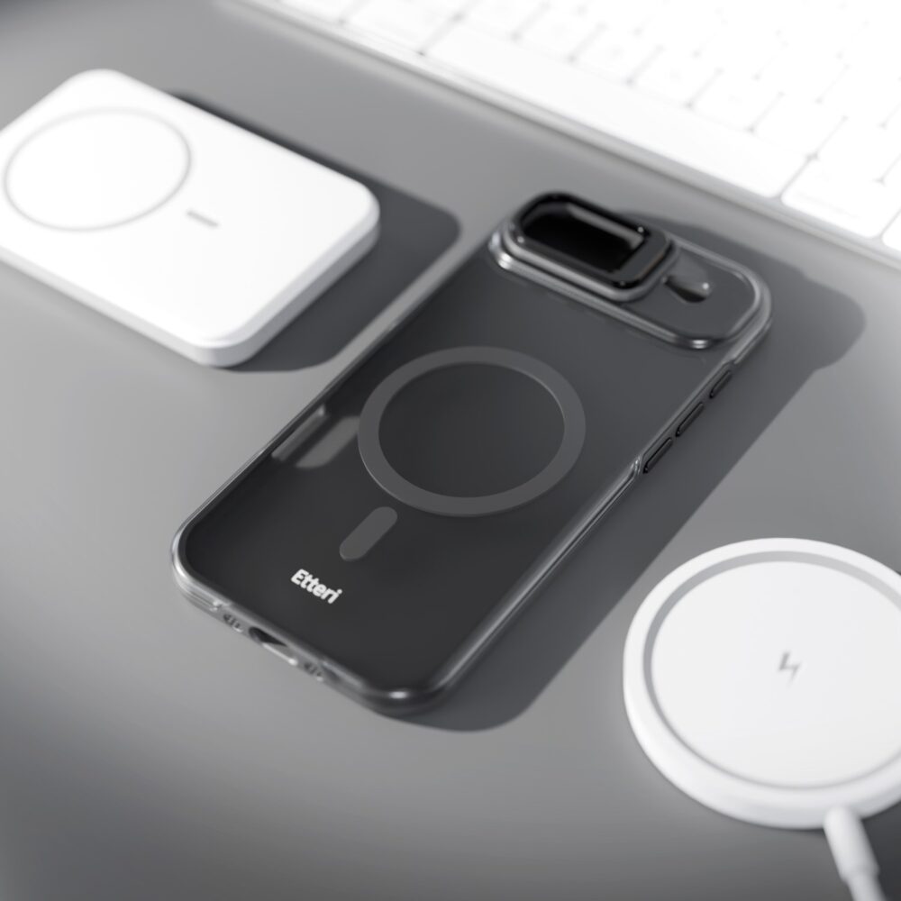 Etteri Morning Fog case for iPhone 17 Air 6,6" black