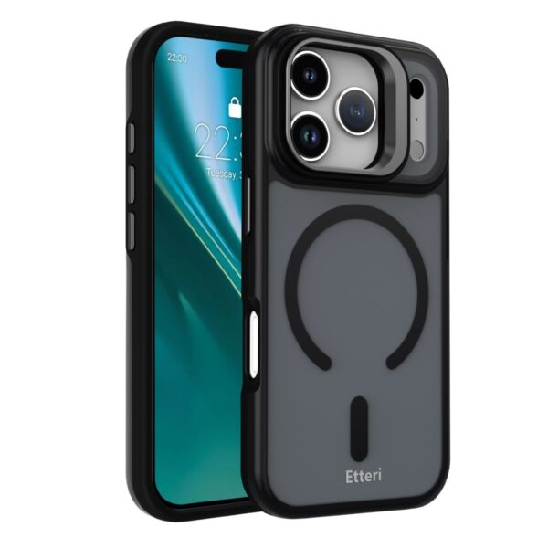 Etteri Morning Fog case for iPhone 17 Pro 6,3" black